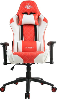 Игровое кресло ZONE-51 "Спартак Гладиатор" White-Red (Z51-SPRT1-WR)