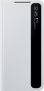 Чехол Samsung Smart Clear View Cover для S21 Light Gray (EF-ZG991CJEGRU)