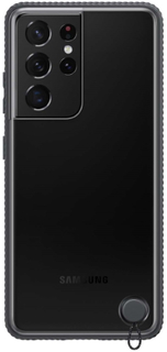 Чехол Samsung Clear Protective Cover для S21 Ultra, черная рамка (EF-GG998CBEGRU)