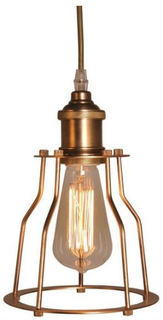 Светильник потолочный GRAMERCY CH022-1-BRS Metal Frame Chandelier