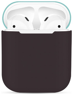 Чехол EVA 1/2 для AirPods Brown/Turquoise (CBAP03BRTQ)