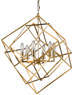 Люстра потолочная DELIGHT-COLLECTION KM0282P-6 Brass Matrix