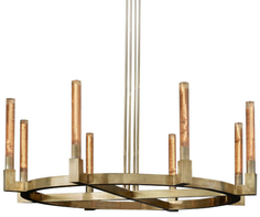 Люстра потолочная DELIGHT-COLLECTION KM0550P-8 Brass Cannele