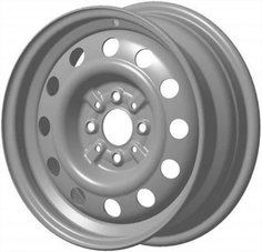 Колесный диск ТЗСК Renault Logan 2 6,0\R15 4*100 ET40 d60,1 серебро (1104)