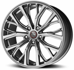 Колесный диск MOMO SUV RF-02 10,0\R20 5*120 ET40 d74,1 Titan Silver Brushed FFFB (WR22T10040574Z)