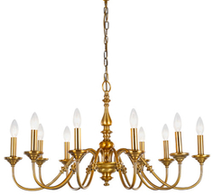 Люстра потолочная DELIGHT-COLLECTION MD15027324-10A Gold