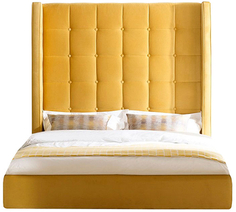Кровать с мягким изголовьем IDEALBEDS ARL160 Arlo