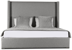 Кровать с мягким изголовьем IDEALBEDS BERK160 Berkley Winged Plain Collection