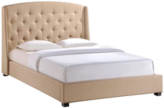 Кровать с мягким изголовьем ML 3010 Beige 180*200 LexLux