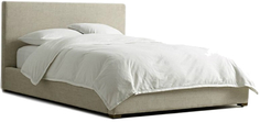 Кровать с мягким изголовьем ML 3014 Sand 200*200 Beck Platform