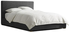 Кровать с мягким изголовьем ML 3014 DarkGrey 180*200 Beck Platform
