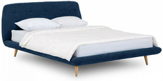 Кровать с мягким изголовьем OGOGO Loa 1,6 м Lounge-22