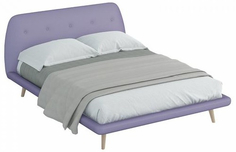 Кровать с мягким изголовьем OGOGO Loa 1,6 м Lounge-17