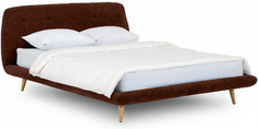 Кровать с мягким изголовьем OGOGO Loa 1,6 м Lounge-08