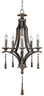 Люстра потолочная GRAMERCY Gauthier Chandelier CH055-5-ABG