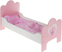 Кроватка для куклы MARY-POPPINS 53x28x20 см (67114)