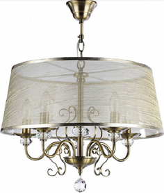 Люстра подвесная FREYA Driana FR2405-PL-05C-BZ