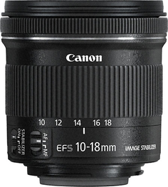 Объектив Canon EFS 10-18mm f/4.5-5.6 IS STM (9519B005AA)