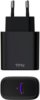 Сетевое зарядное устройство TFN Rapid 5A QC/SCP Black (TFN-WCRPD01)