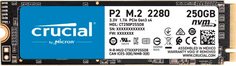 Твердотельный накопитель CRUCIAL P2 250GB (CT250P2SSD8)