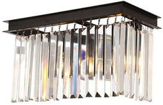 Светильник настенный DELIGHT-COLLECTION KR0387W-2A Black/Clear Odeon