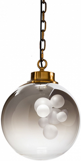 Светильник потолочный DELIGHT-COLLECTION KG1148P Brass/Smoky