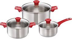Набор посуды Tefal Jamie Oliver, 6 предметов (H802S674)