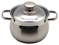 Кастрюля с крышкой SILAMPOS "Венеция", 5,3 л (633123DV6622)