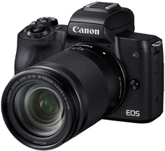 Системный фотоаппарат Canon EOS M50 EF-M18-150 IS STM Kit Black