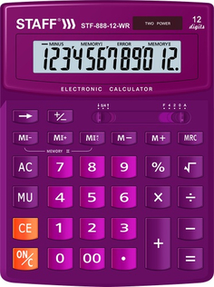 Калькулятор Staff STF-888-12-WR (250454)