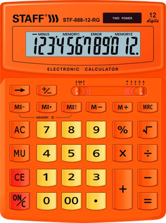 Калькулятор Staff STF-888-12-RG (250453)