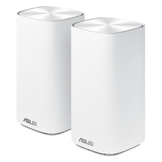 Бесшовный Mesh роутер ASUS ZenWiFi AC CD6, AC1500, белый, 2 шт. в комплекте [cd6(2-pk)]