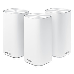 Бесшовный Mesh роутер ASUS ZenWiFi AC CD6, AC1500, белый, 3 шт. в комплекте [cd6(3-pk)]