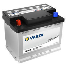 Аккумулятор автомобильный VARTA Стандарт L2R-2 60Ач 520A [560310052]
