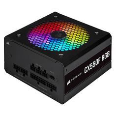 Блок питания Corsair CX550F, 550Вт, 140мм, черный, retail [cp-9020216-eu/rps0133]
