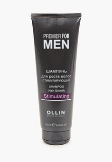 Шампунь Ollin PREMIER FOR MEN для роста волос, OLLIN PROFESSIONAL стимулирующий, 250 мл