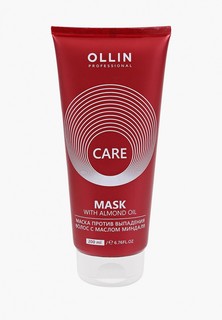 Маска для волос Ollin CARE против выпадения волос OLLIN PROFESSIONAL с маслом миндаля, 200 мл