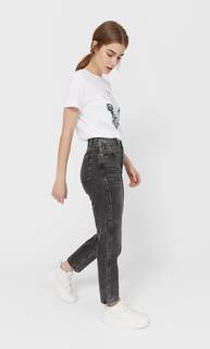 Stradivarius Футболка С Принтом Белый L