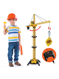 Кран TONGDE подъемный 128 см на дистанционном управлении (желтый)