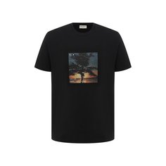 Хлопковая футболка Saint Laurent