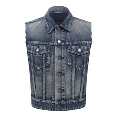 Джинсовый жилет Saint Laurent