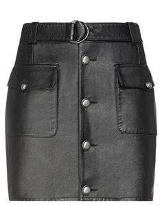 Мини-юбка Saint Laurent