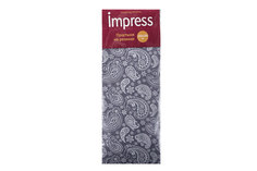 Простыня на резинке Орнамент серый Impress