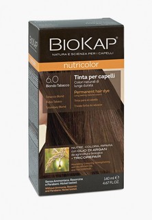 Краска для волос Biokap табачный 6.0, 140 мл