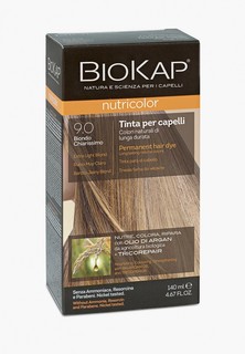 Краска для волос Biokap очень светлый блондин 9.0, 140 мл