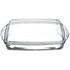 Форма для выпечки жаропрочная стеклянная Borcam 59019 прямоугольная, 29х16х10 см
