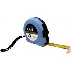Рулетка Kroft прорезиненная 10 м x 25 мм