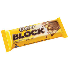Шоколад Cofler Block с арахисом 38 г Arcor