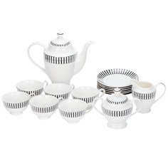 Сервиз чайный Macbeth bone porcelain Merlin на 6 персон