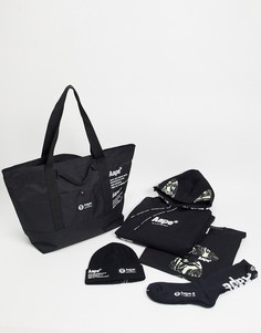 Сумка с приятным набором AAPE By A Bathing Ape-Черный цвет